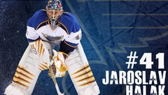 Hockey nhl goalie St. Louis Blues Jaroslav Halak