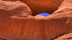 Hole rock canyon blue