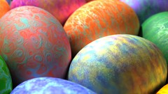Holidays colors Easter Eggs
