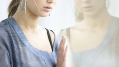 Hollywood Actress brunettes models photo shoot mirrors jennifer 