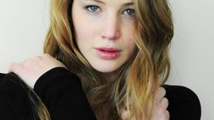 Hollywood Actress long hair brunettes models photo shoot 