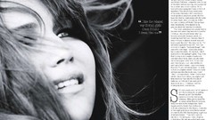 Hollywood Actress long hair brunettes models photo shoot 