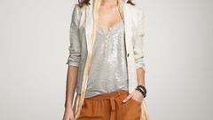 Hollywood fashion Actress models photo shoot Simple Background 