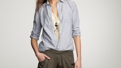 Hollywood fashion Actress models photo shoot Simple Background 