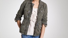 Hollywood fashion Actress models photo shoot Simple Background 