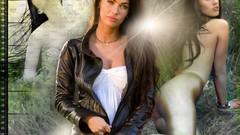 Hollywood Megan Fox Actress brunettes