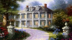 Home roads houses gates