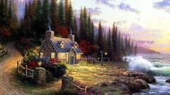 Home roads houses gates