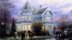 Home roads houses gates