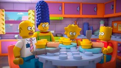 Homer Simpson Marge Simpson Lisa Simpson Bart Simpson Lego