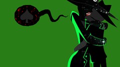 homestuck artwork green background