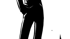 homestuck Minimalism comic art monochrome white background