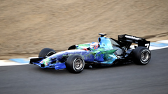 Honda Jenson button racing