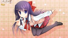 Honeycomb pantyhose seifuku Natsume Poco