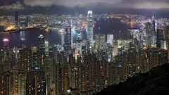 Hong Kong cityscapes artwork