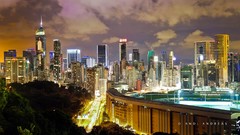Hong Kong cityscapes city skyline hong kong bay