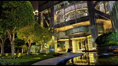 Hong Kong Garden urban cityscapes magical