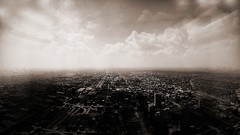 Horizon cityscapes towns