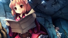 Horns anime girls game cg Hitomaru