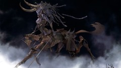 Horns artwork fantasy art