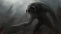 Horns demons artwork fantasy art Christian Quinot