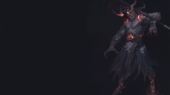 Horns demons artwork fantasy art Simple Background