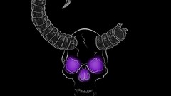 Horns skulls artwork