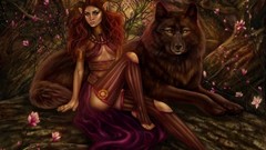 Horns Wolves artwork