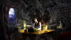 Horror artwork macabre HP Lovecraft