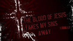 Horror blood Bible Jesus