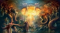 Horror creatures fantasy art