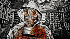 Horror creepy Chernobyl