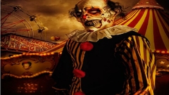 Horror creepy clowns