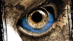 Horror eyes digital art