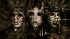 Horror fearful terror