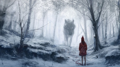 Horror forests Little Red