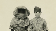 Horror scary monochrome