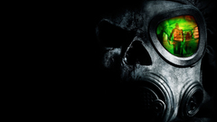 Horror skulls hands gas