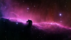 Horsehead Nebula space art nebula Space Stars colorful