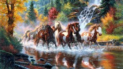 Horses artwork