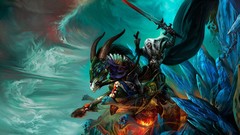 Horses horns Lich King world of warcraft video games