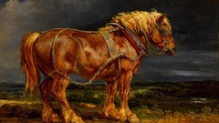 Horses paintings artwork