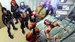 Hospital beds captain america tony stark marvel comics