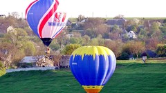 Hot air balloons