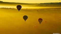Hot air balloons