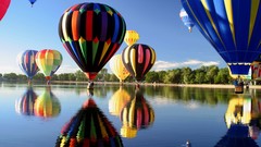 Hot air balloons
