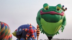 Hot air balloons resimler