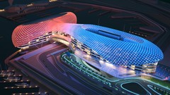 Hotel stadium architecture abu dhabi