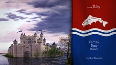 House artwork A Song of Ice and Fire House Tully Riverrun