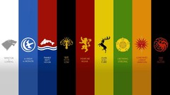 Houses game of thrones A Song of Ice and Fire emblems house 